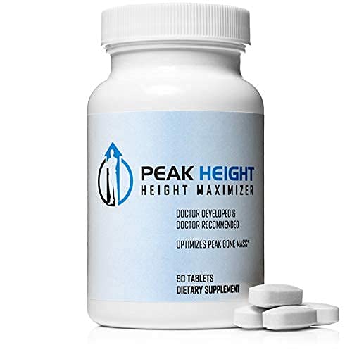 Peak Height Grow Taller Pill – 6 Month Supply (90 Tablets x6) – Doctor Recommended