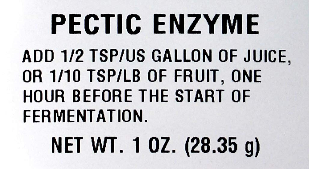 Pectic Enzyme (Powder) - 1 oz