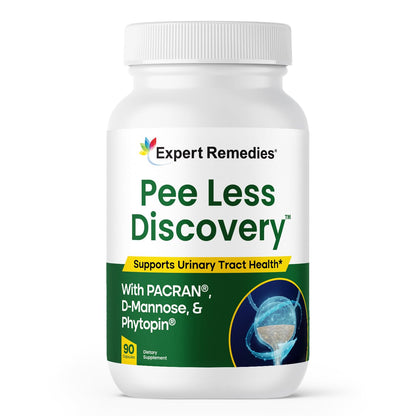Pee Less Discovery – Bladder Support: Cranberry & D-Mannose, 90 Capsules