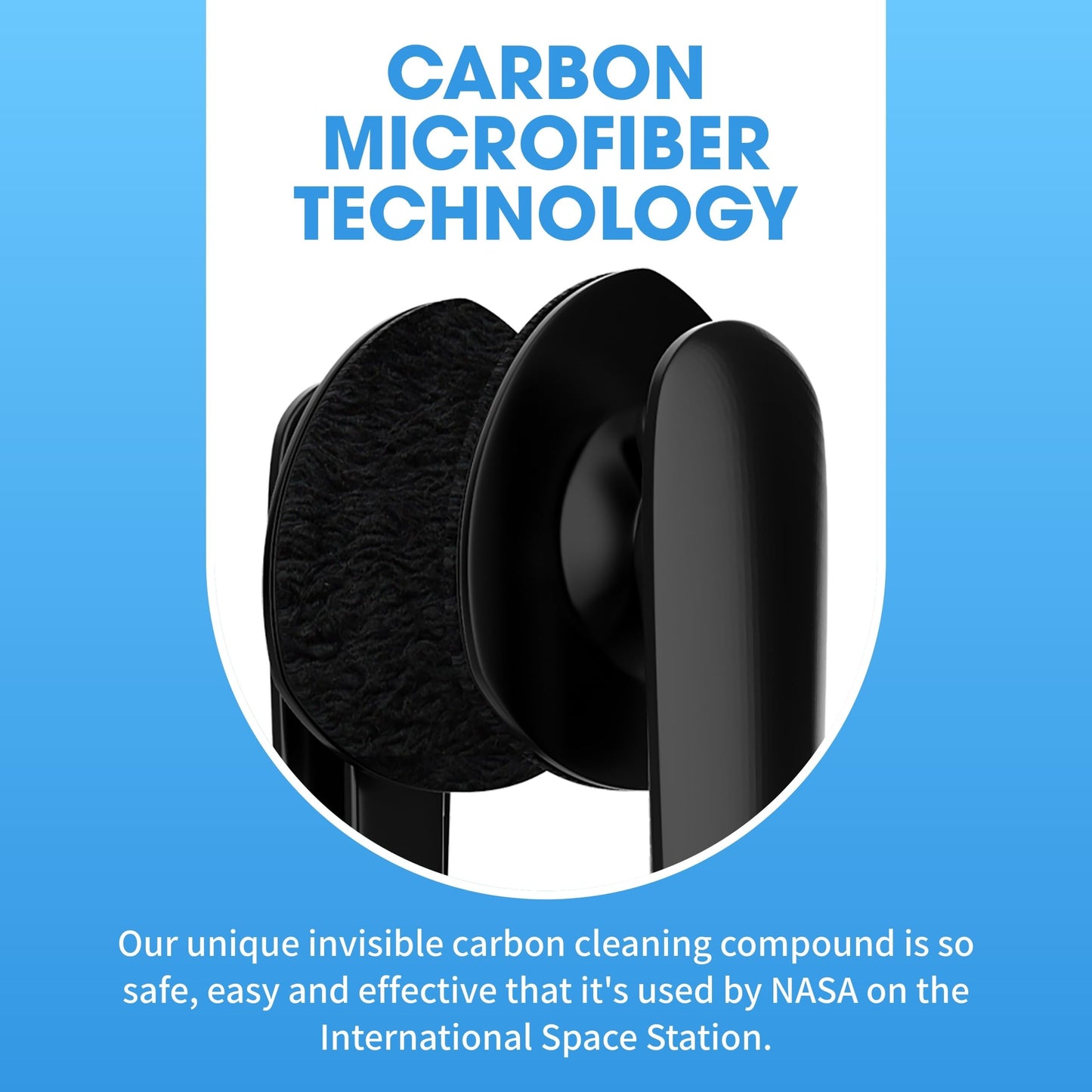 Peeps CarbonKlean Eyeglass Cleaner Pads – NASA-Used Carbon Microfiber
