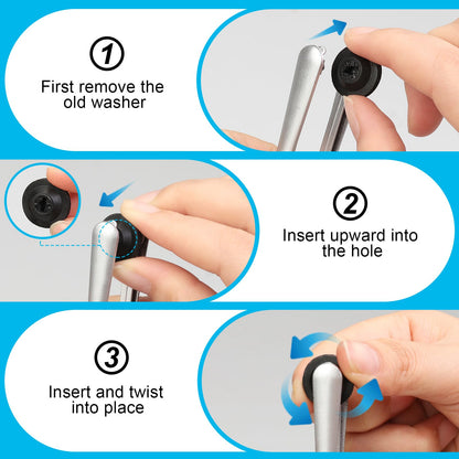 Eyeglass Cleaner Replacement Pads – 12 Pcs for Peeps CarbonKlean Eyewear Cleaning Kit (6 Pairs)
