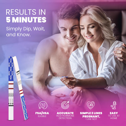 Pelvana Pregnancy & Ovulation Test Strips Combo Kit – 35 Piece At-Home Fertility Tests