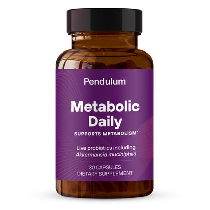 Pendulum Metabolic Daily Probiotic for Metabolism & Energy | 30 Capsules