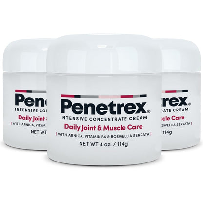 Penetrex Joint & Muscle Therapy – Non-NSAID Cream for Back, Neck, Shoulders & Hands | 4oz Cream (3 Pack)