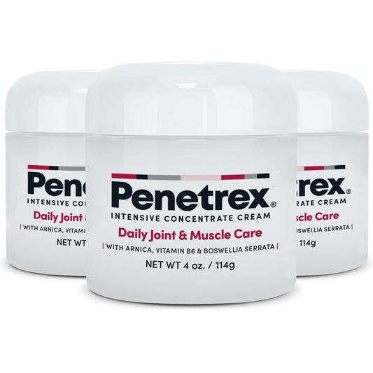 Penetrex Joint & Muscle Therapy – Non-NSAID Cream for Back, Neck, Shoulders & Hands | 4oz Cream (3 Pack)