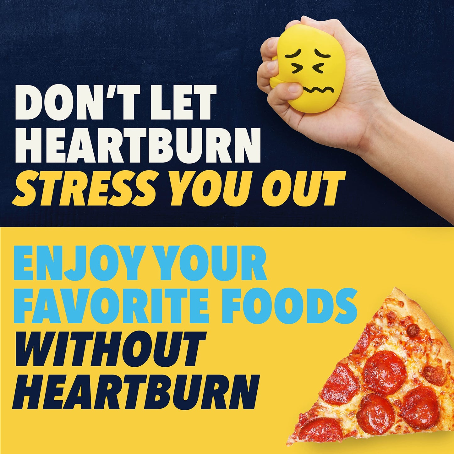 Pepcid AC Original Strength 10 mg Tablets – Fast Heartburn Relief, 90 Count