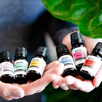 Aromatherapy Kits by Revive Essential Oils - Basics Kit (100% Pure Therapeutic Grade)