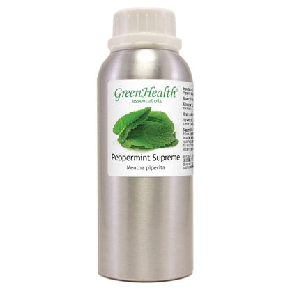 Peppermint Essential Oil 8 oz – Pure Mentha Piperita | GreenHealth