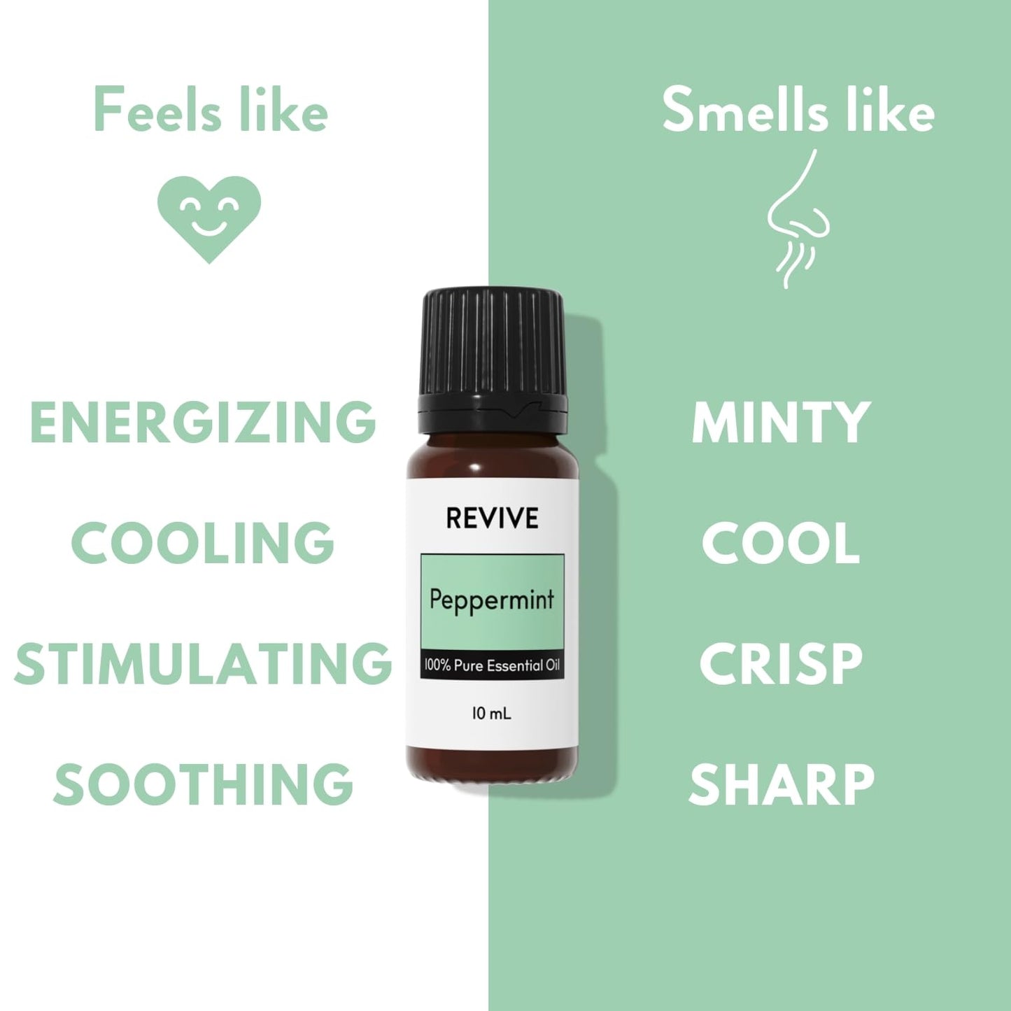 Peppermint Essential Oil 120mL by Revive – 100% Pure Therapeutic Grade