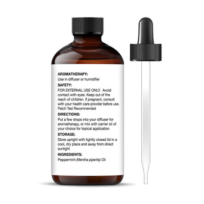 Majestic Pure Peppermint Essential Oil 2 fl oz – 100% Pure & Natural