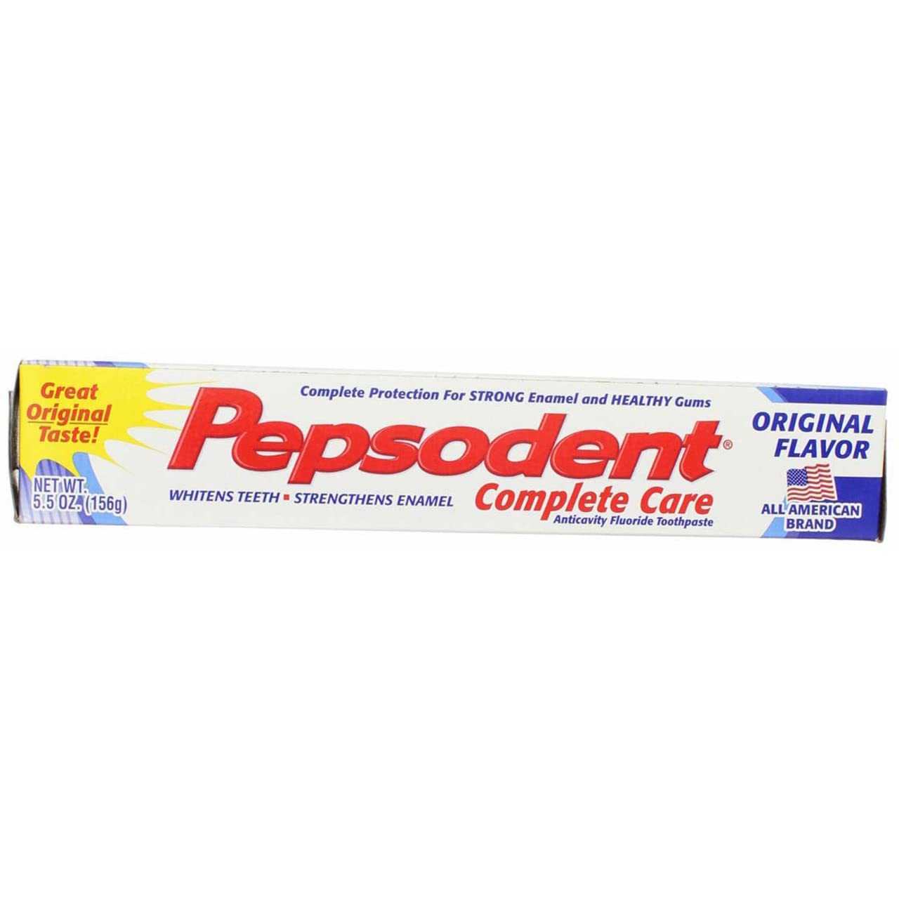 Pepsodent Complete Care Toothpaste Original Flavor 5.5 oz