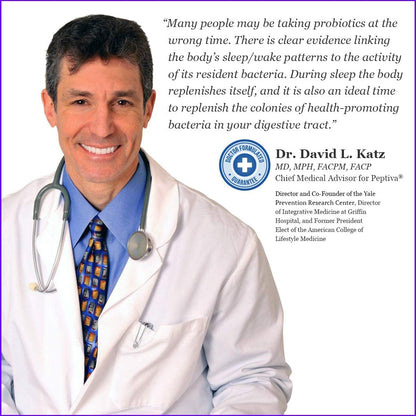 Peptiva Probiotic + Sleep (26B CFU, 60 ct) – Clinically Validated