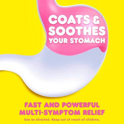 Pepto Bismol Liquicaps - Multi-Symptom Relief for Nausea, Heartburn, Indigestion, Upset Stomach & Diarrhea | 48 Liquicaps