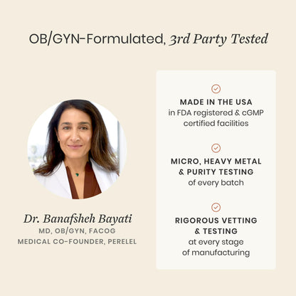 Perelel Mom Multi Pack – Postnatal Vitamins with Omega-3 DHA/EPA, Iron & Collagen