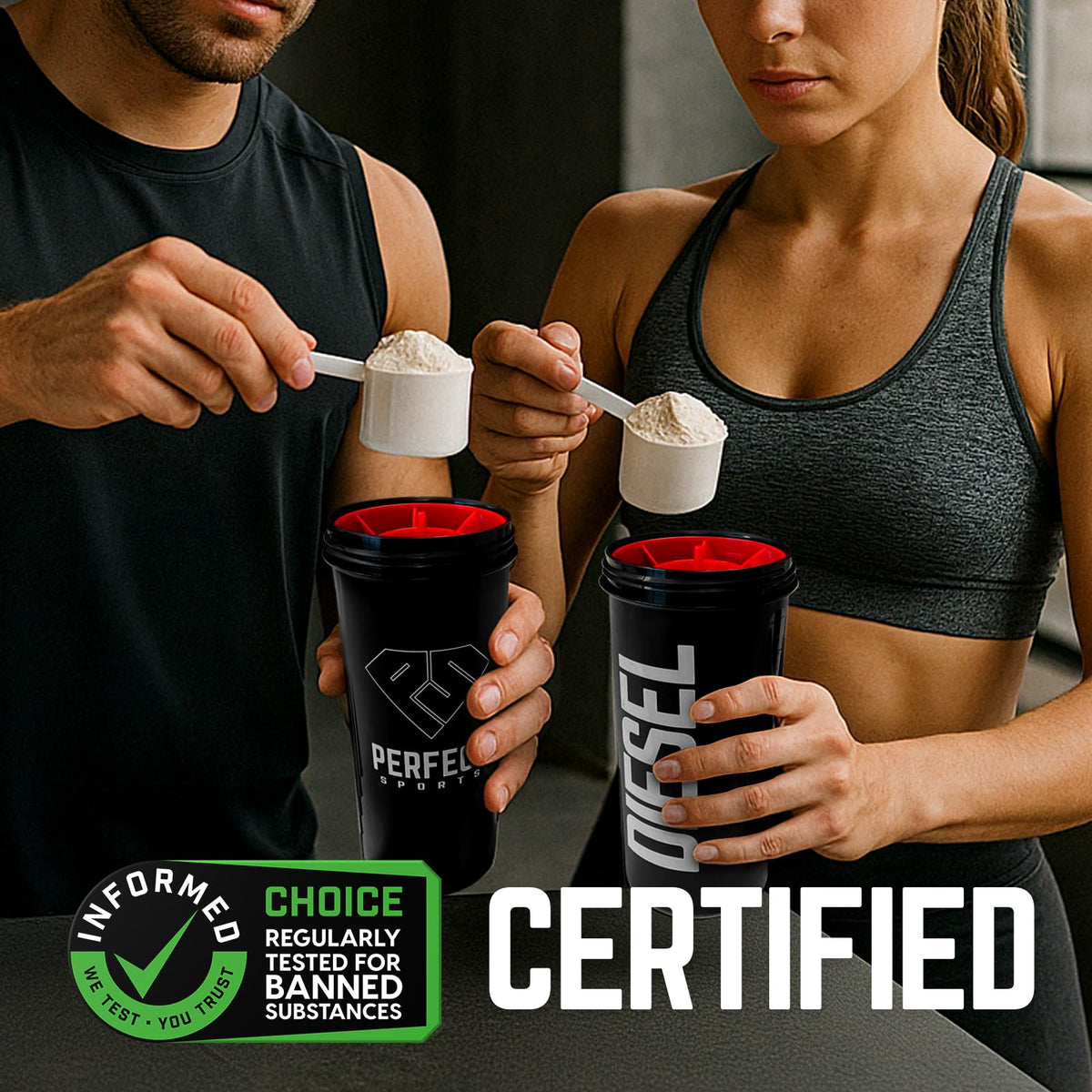 PERFECT SPORTS Diesel 100% New Zealand Whey Protein Isolate – 0g Carbs, 0g Fat, 26g Protein, 5 lb (Chocolate Peanut Butter)