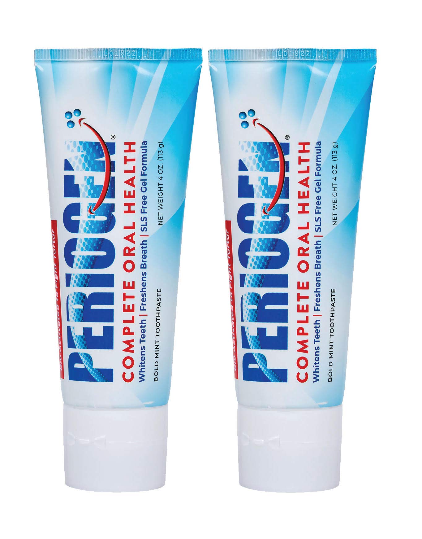 Periogen Toothpaste 2-Pack – SLS Free, Tartar & Plaque Control