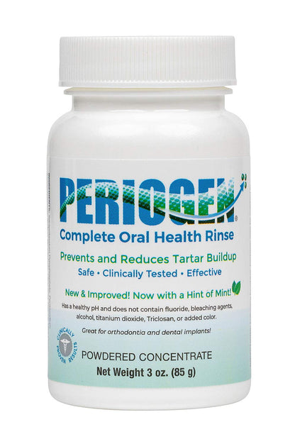 Periogen Complete Oral Health Rinse (Hint of Mint) - The Only Product in the World Clinically Proven to Reduce Dental Tartar Buildup