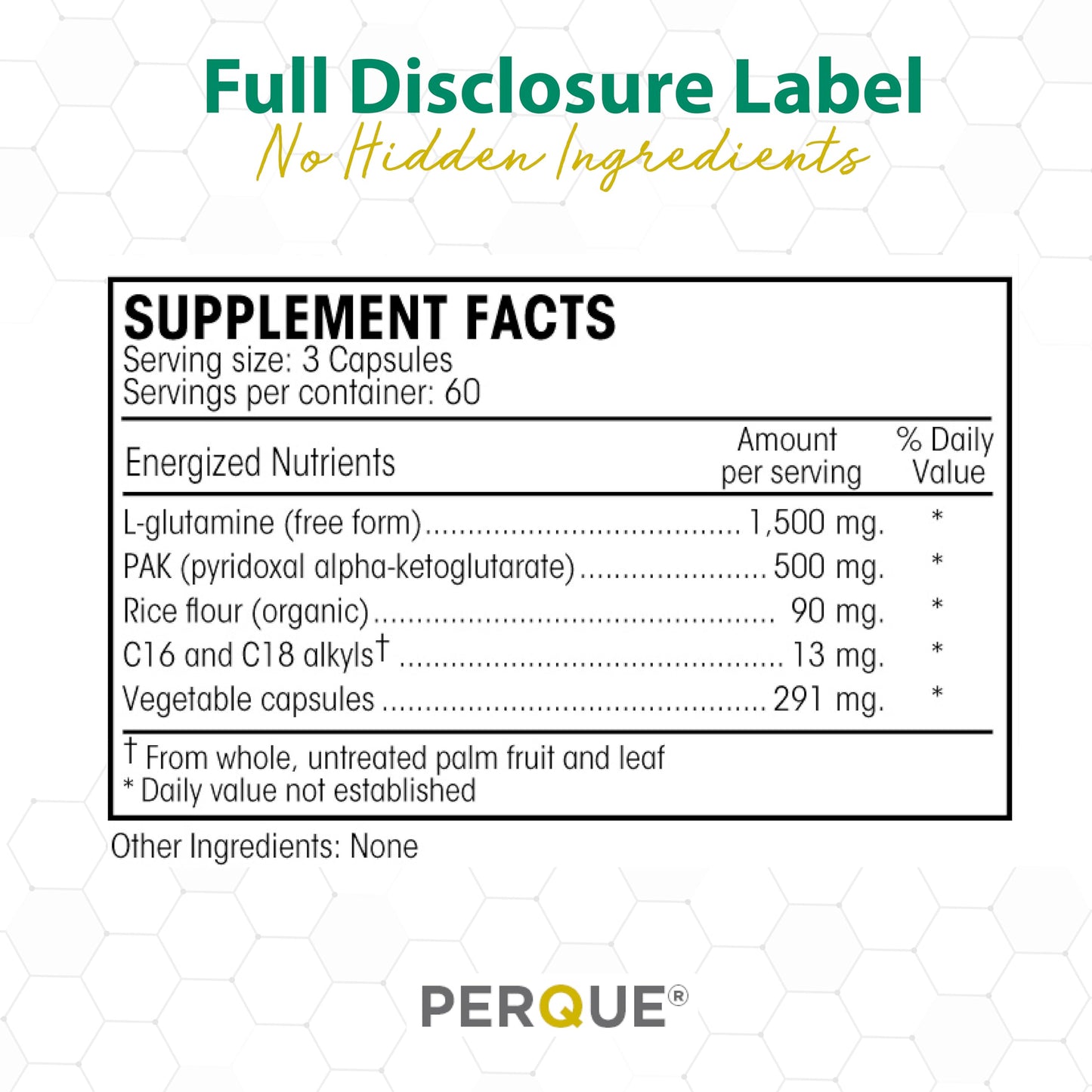 PERQUE Endura/Pak Guard 60 Caps – Electrolyte & Mineral Support