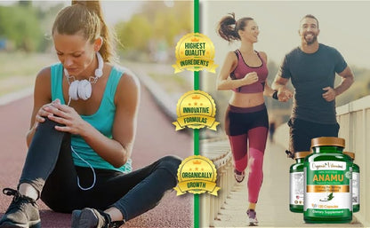 Organic Anamu 1250mg Supplement – 240 Capsules | Vitamisan (Petiveria alliacea)
