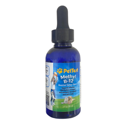 PetTest Methyl B12 Drops for Diabetic Pets – 2 fl oz (5000 mcg)