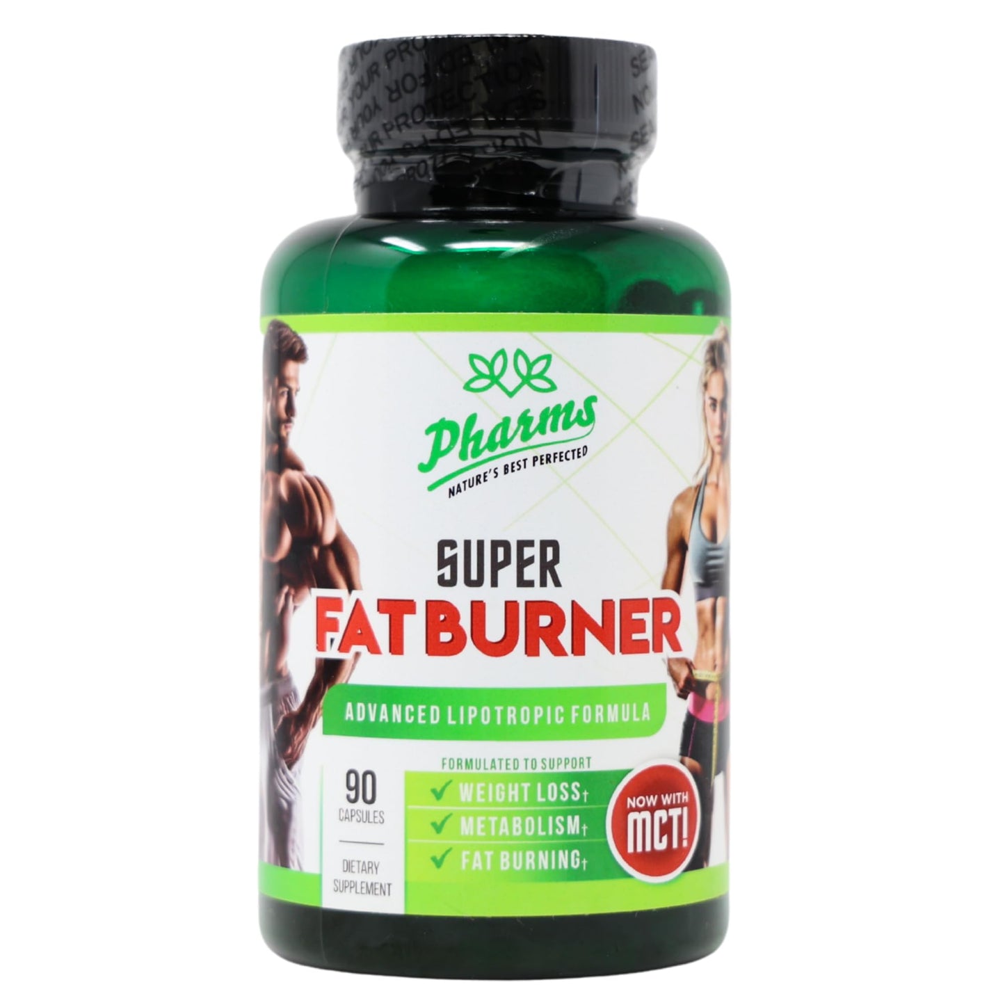 Pharma Natural Super Fat Burner | Lipotropic MCT Oil – 90 Capsules