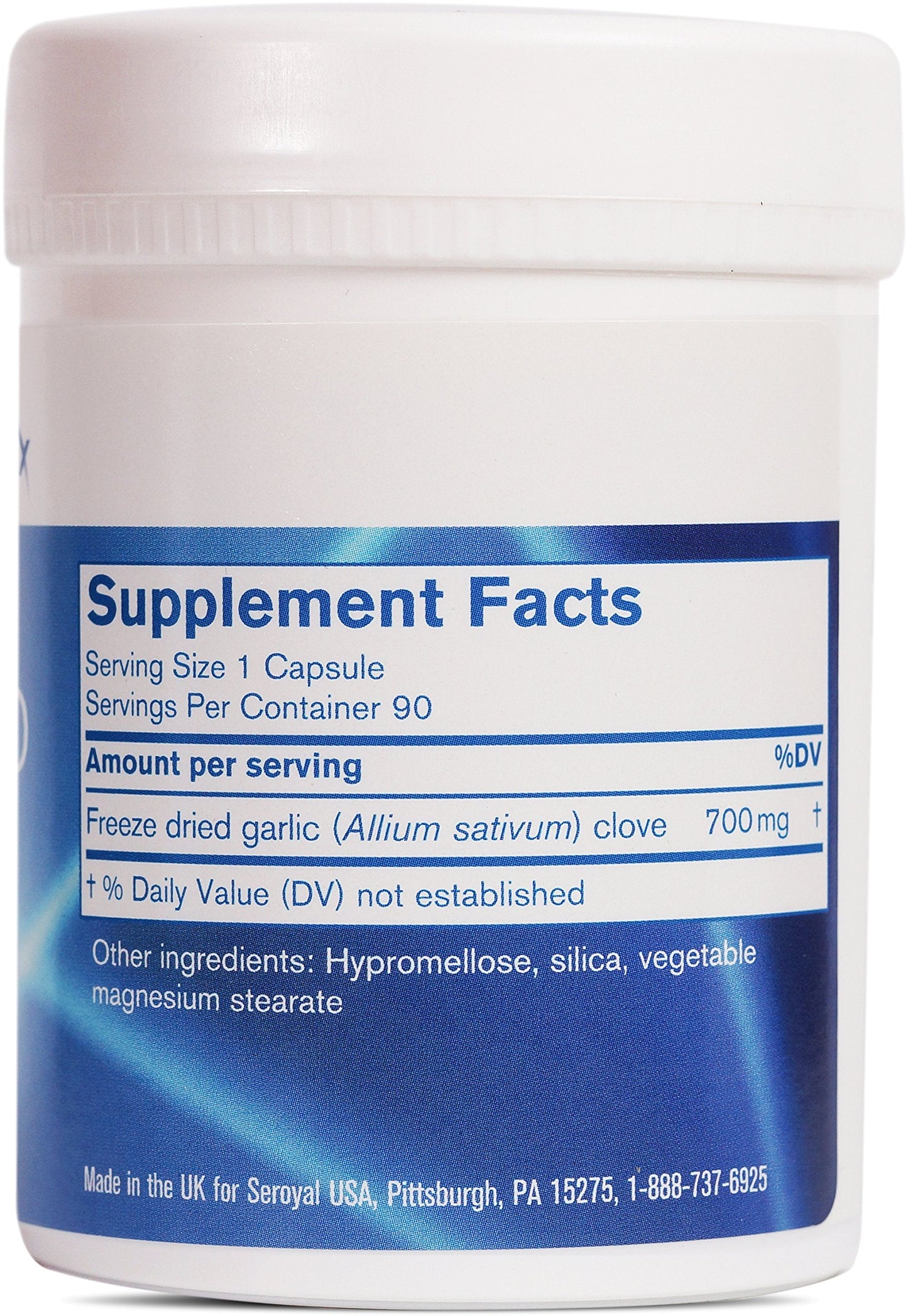 Pharmax Garlic Freeze Dried 90 Caps | Respiratory & Cardio Health