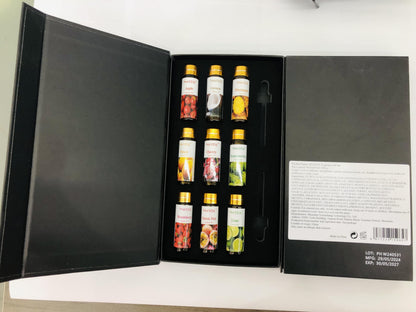 PHATOIL 9-Piece Fruity Essential Oils Gift Set | 10ml Fragrance Oils for Diffusers, Soap & DIY