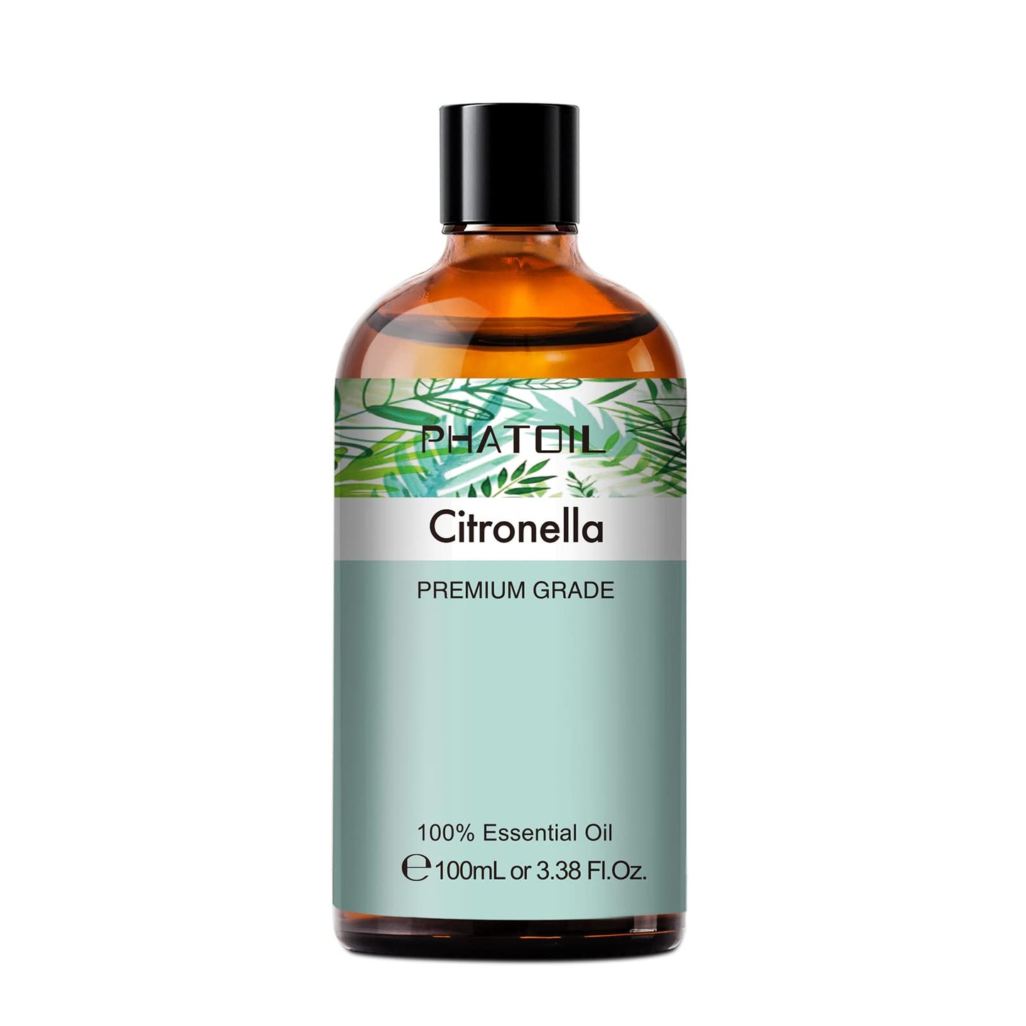 PHATOIL 100ml Citronella Essential Oil – Aromatherapy, Diffusers, DIY Candles & Soap