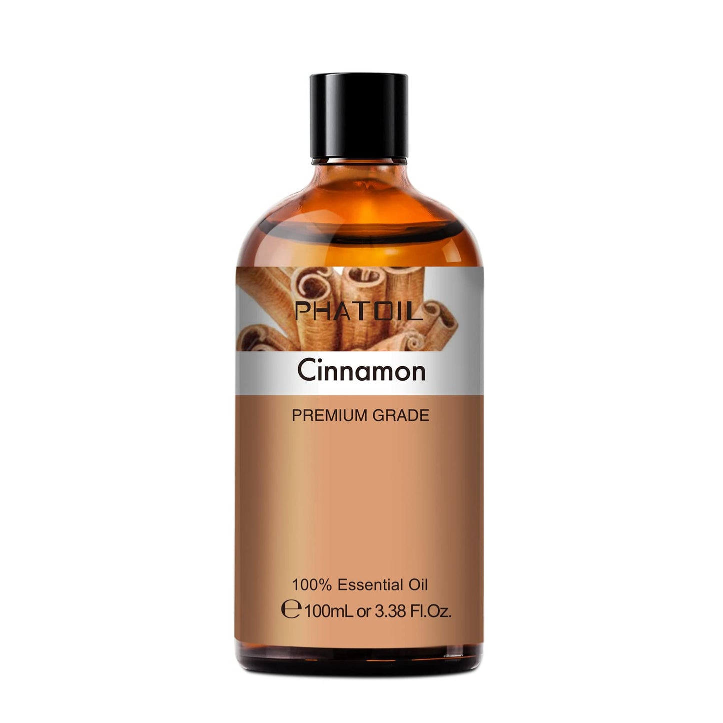 PHATOIL Cinnamon Essential Oil 100ml - Aromatherapy Diffuser Oil