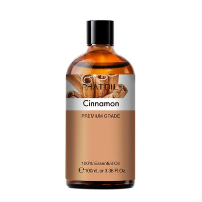 PHATOIL Cinnamon Essential Oil 100ml - Aromatherapy Diffuser Oil