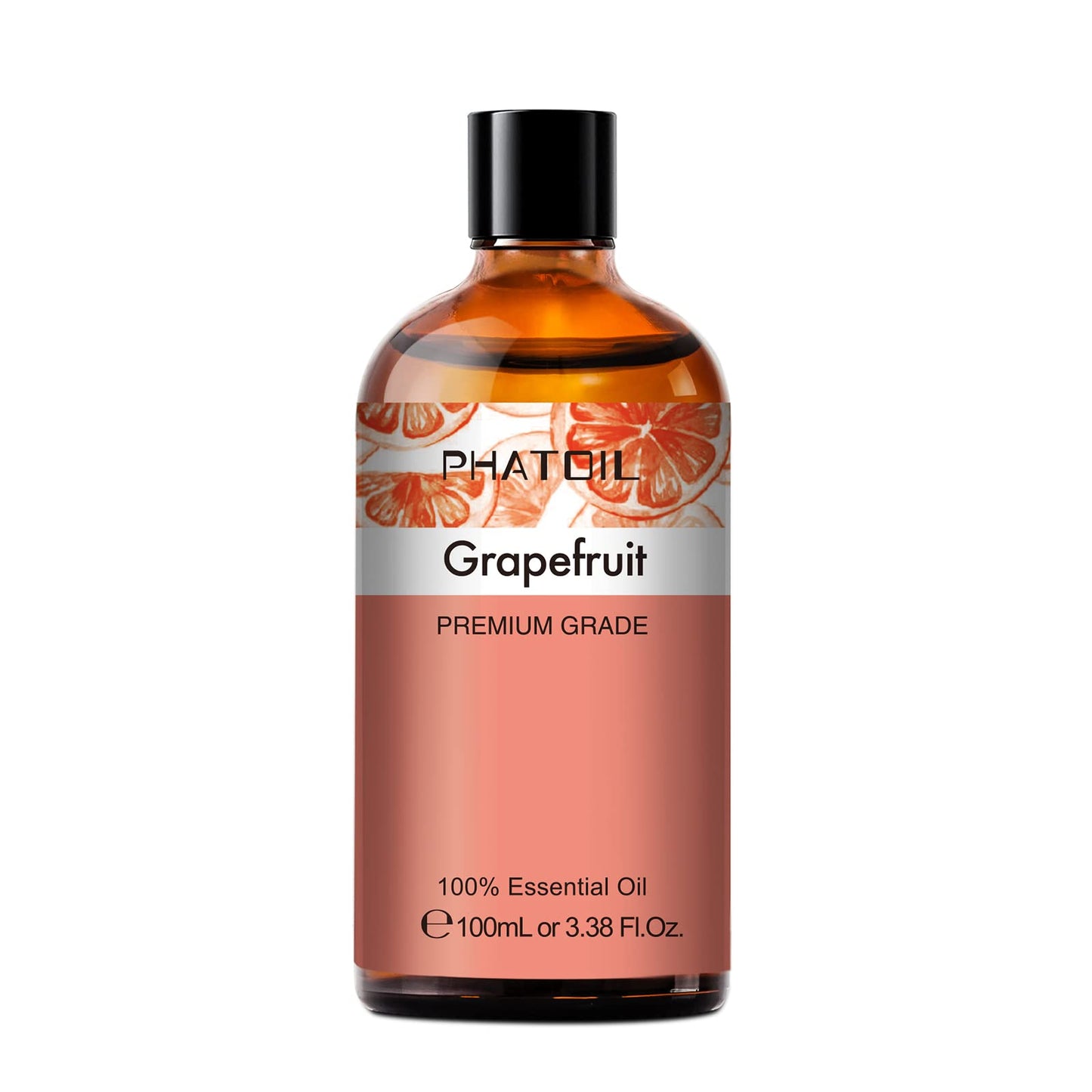 PHATOIL Grapefruit Essential Oil 100ml with Glass Dropper | Aromatherapy, Diffusers & DIY Crafts