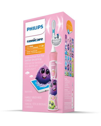 Philips Sonicare for Kids 3+ Bluetooth Connected Pink HX6351/41
