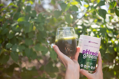 pHresh Greens Raw Alkalizing Superfood Greens Powder – 5 oz (1 Month) – Gluten-Free