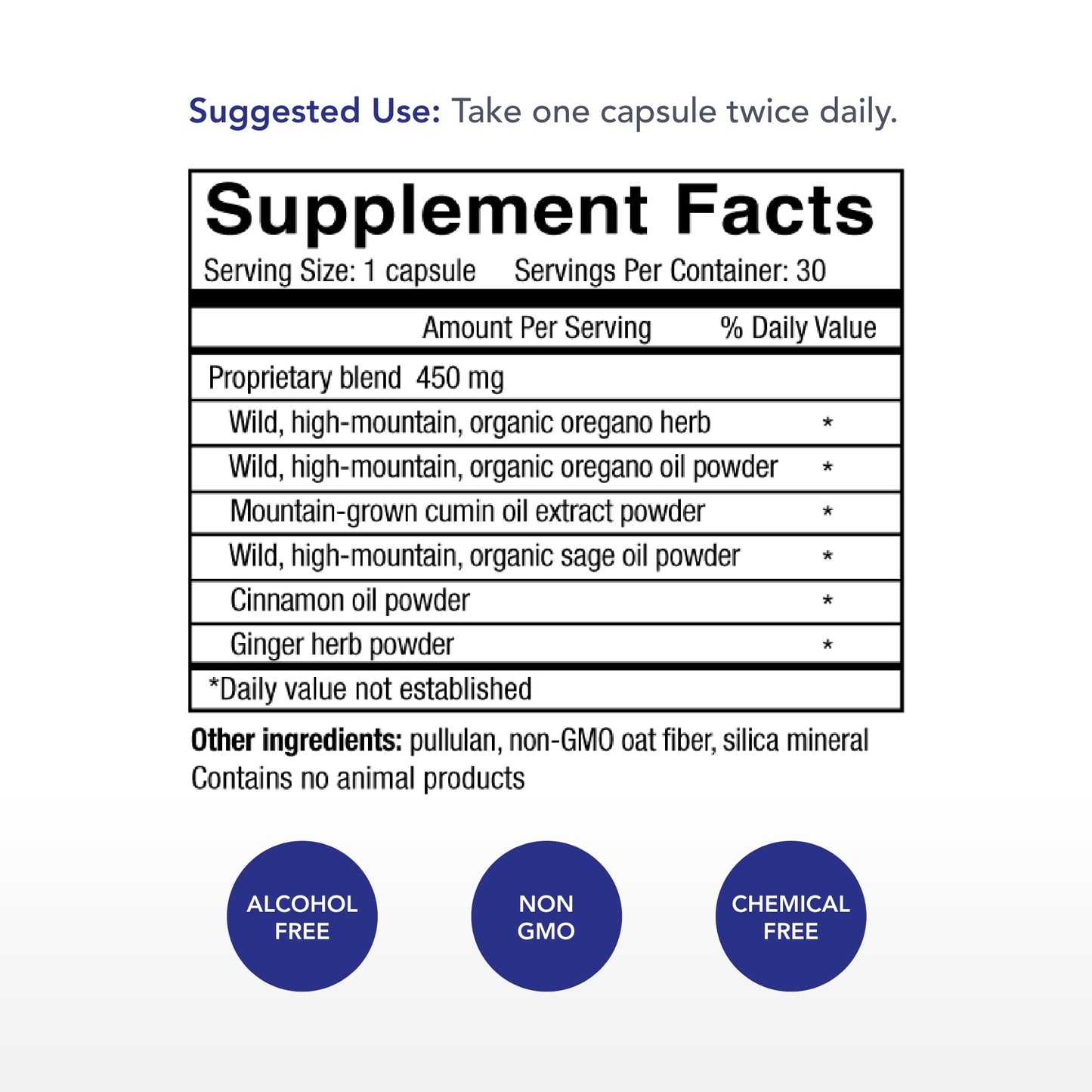 Physician's Strength Oregacillin – 30 Capsules for Respiratory Support