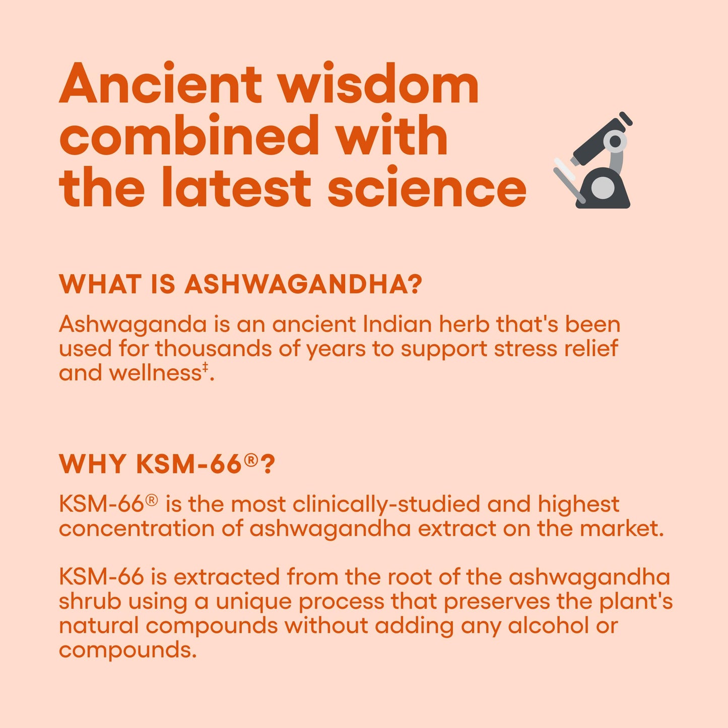 Physicians Choice KSM-66 Ashwagandha 1000mg – Organic, Black Pepper, 60 Vegan Capsules | Stress & Mood Support