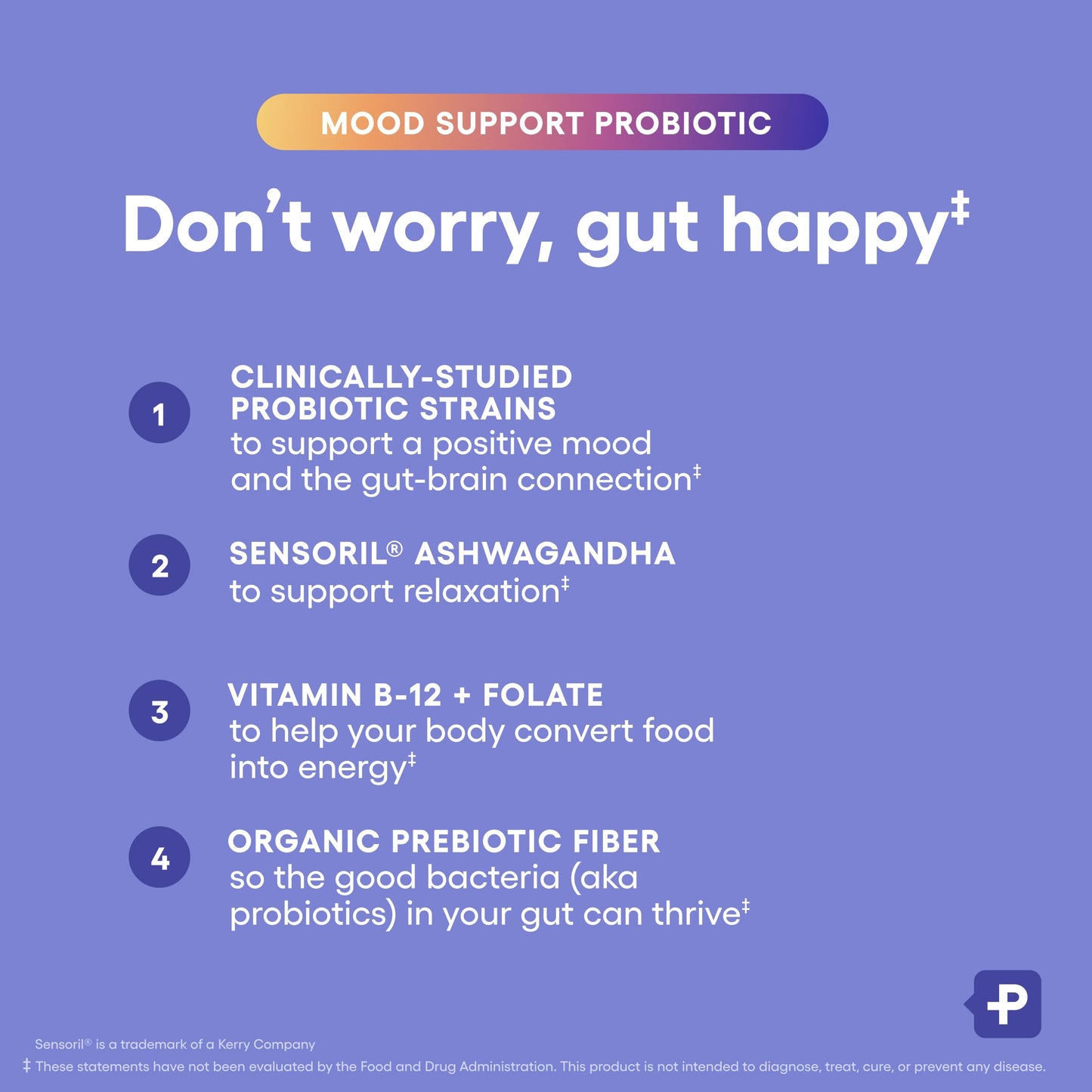 Physician's CHOICE Mood Probiotic - Mood & Digestive Health (30ct)