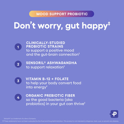 Physician's CHOICE Mood Probiotic - Mood & Digestive Health (30ct)