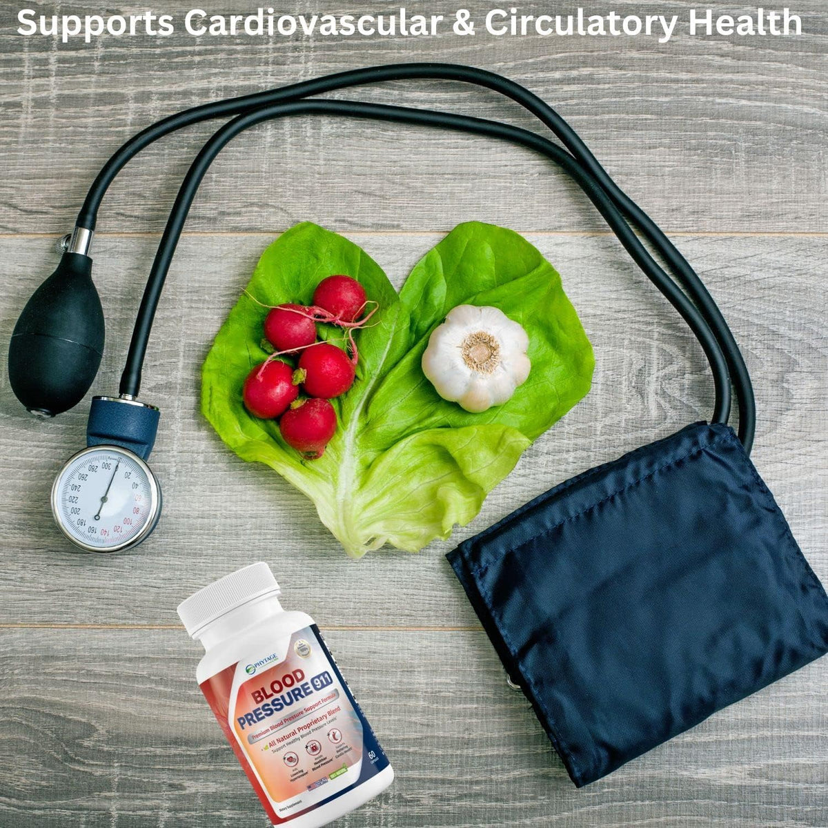 Phytage Labs Blood Pressure 911 Premium Supplement – BP Support Pills, 3-Pack