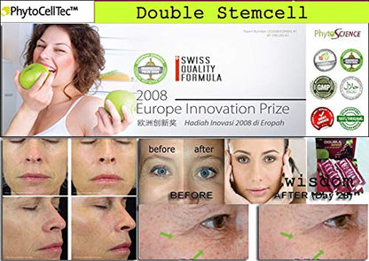 Phytoscience Double Stem Cell Anti-Aging Supplement with Acai Berry & Blueberry – 14 Sachets
