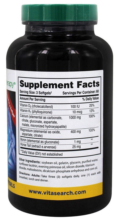 Phytotherapy Rx Calcium Liquid Softgel - 180 Count (Pack of 1) | Health Supplements
