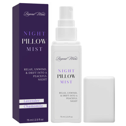 Lavender Chamomile Pillow Spray – 75ml Sleep & Linen Mist | Beyond Wicks