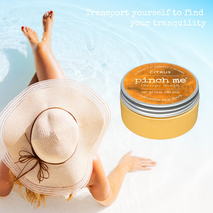 Pinch Me Therapy Dough - Citrus Aromatherapy Stress Relief Putty (10 oz)
