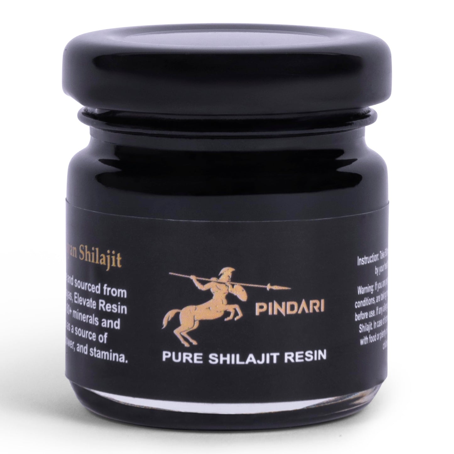 Pindari Shilajit Resin 500mg | High Potency, Energy Boost | Himalayan-Sourced