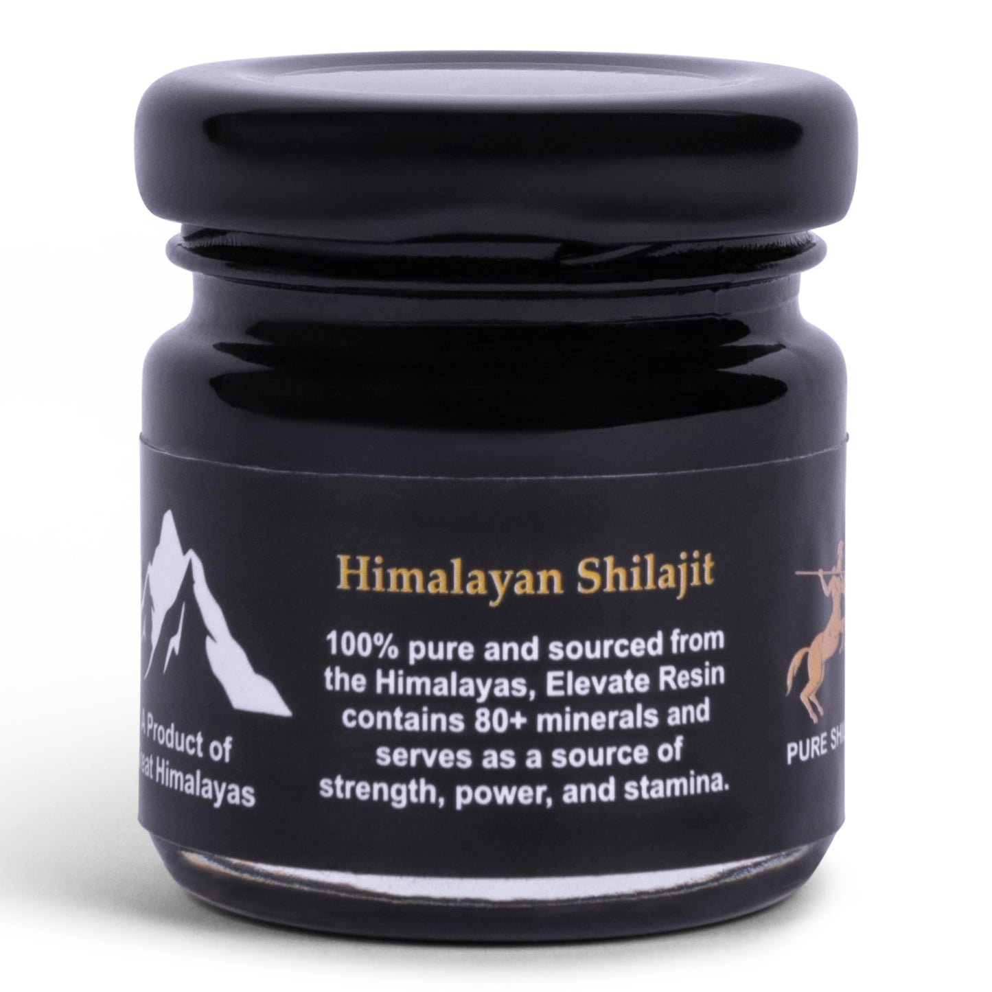 Pindari Shilajit Resin 500mg | High Potency, Energy Boost | Himalayan-Sourced