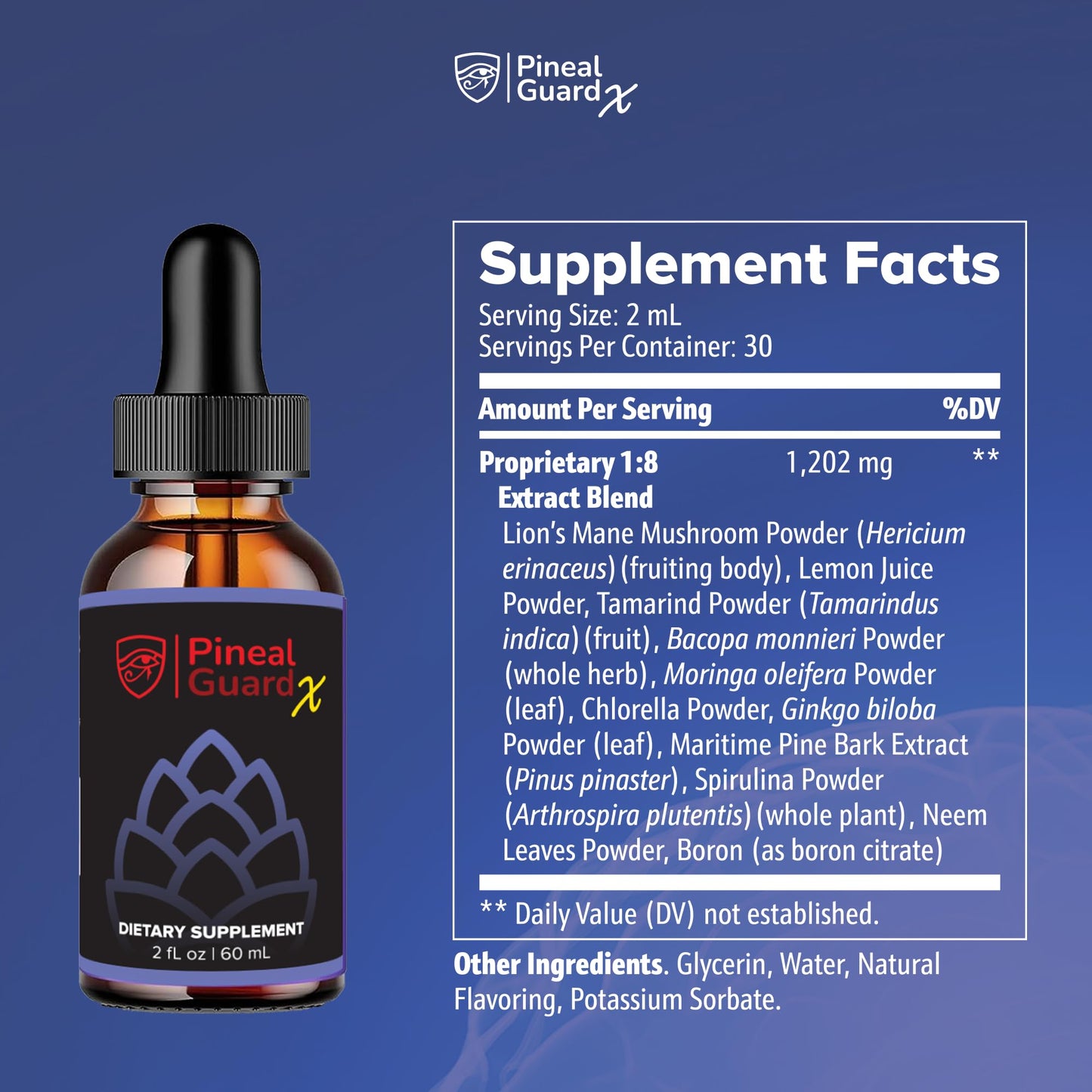 Nutraville Pineal Guard X – Pineal Gland Supplement for Brain Support & Focus