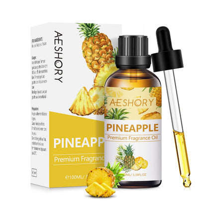 Pineapple Fragrance Oil 3.38FL.OZ (100ML) | Aromatherapy Essential Oils for Diffusers, Massage, Soap & Candle Making