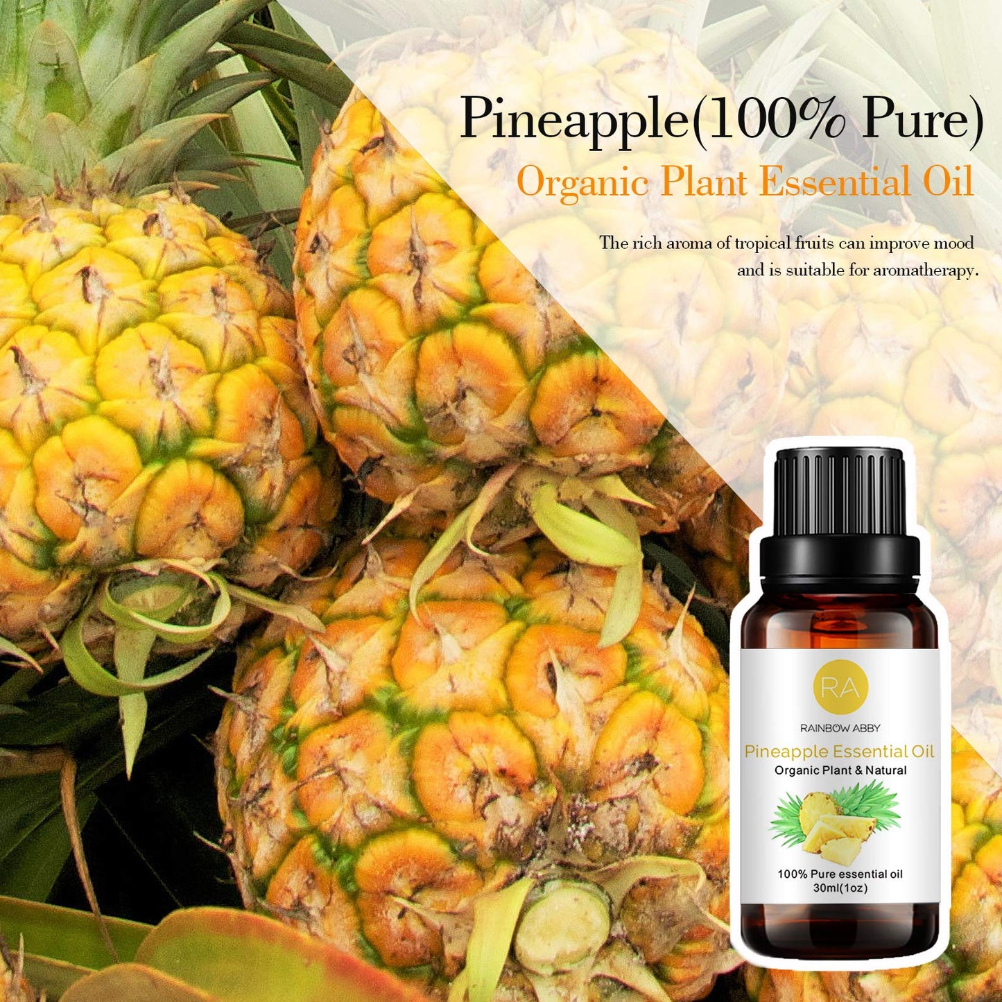 Pineapple Essential Oil 100% Pure – Diffuser & Skin Care (30ml)