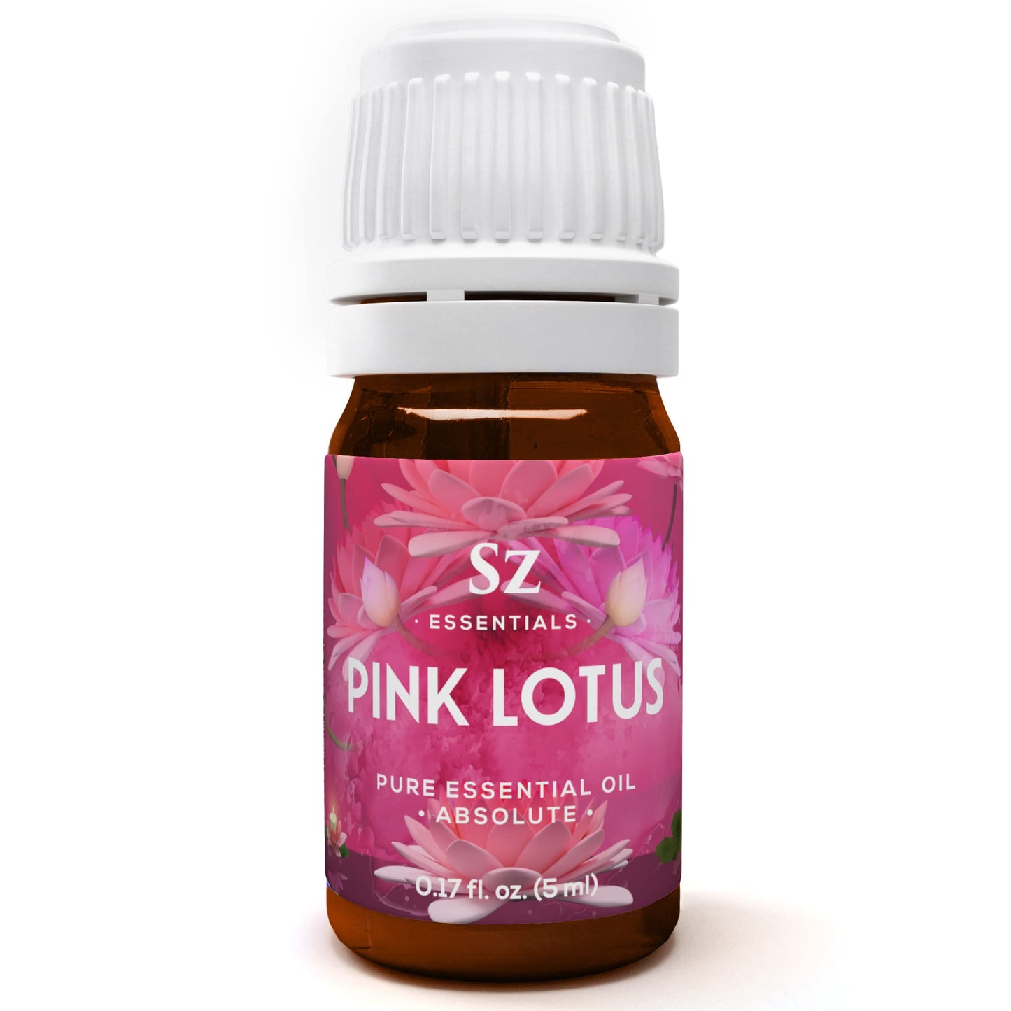 Sz Essentials Pink Lotus Essential Oil - 100% Pure, Nymphaea Nucifera, Therapeutic Grade