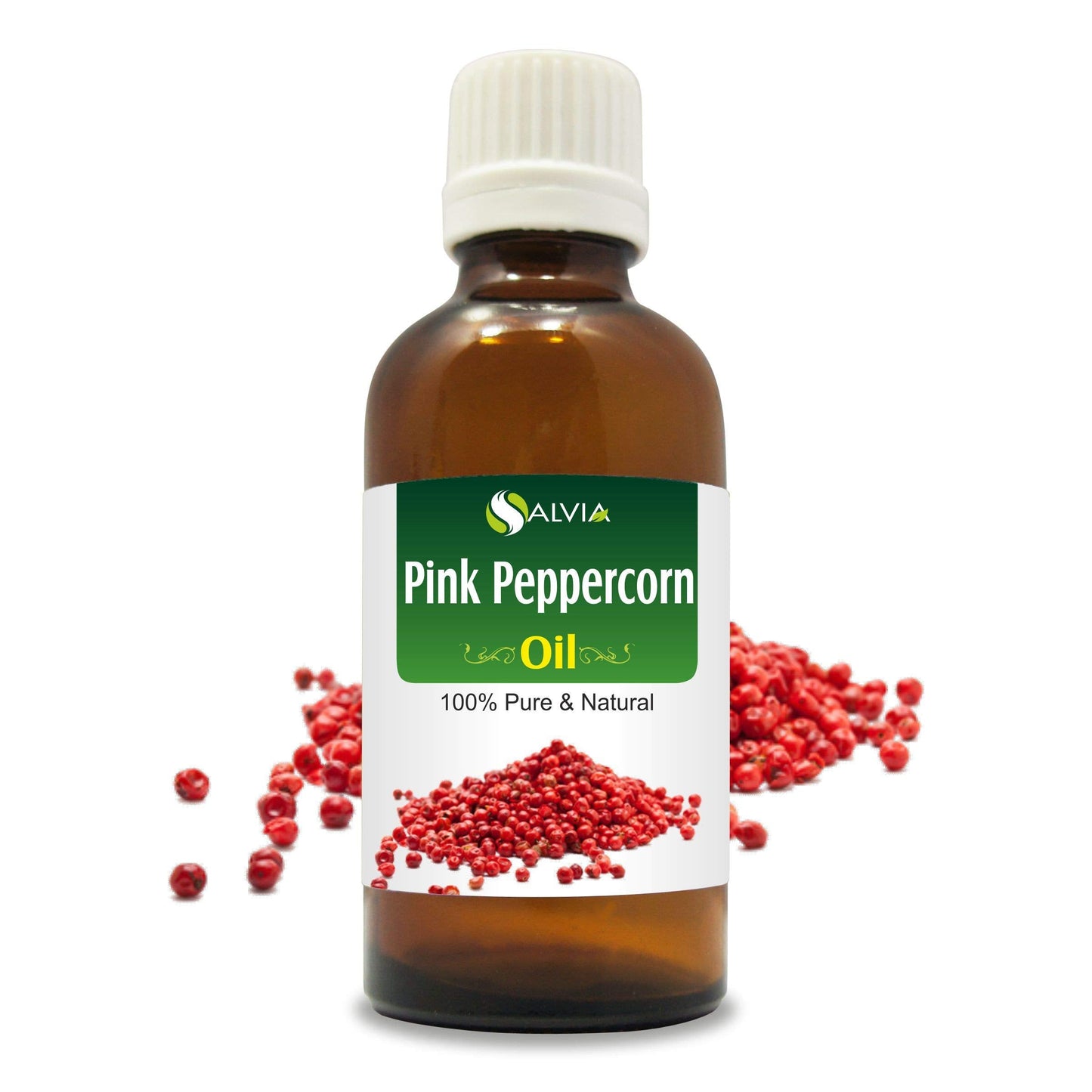 Pink Peppercorn (Schinus molle) Essential Oil 50ml - 100% Pure & Natural, Undiluted, Therapeutic Grade