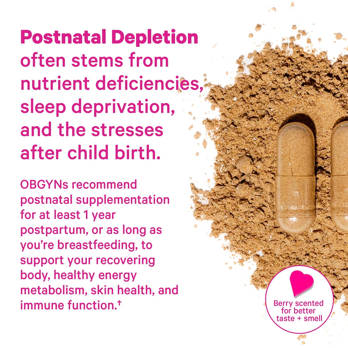Pink Stork Postpartum Mood Support | Postnatal Hormone Balance for Women